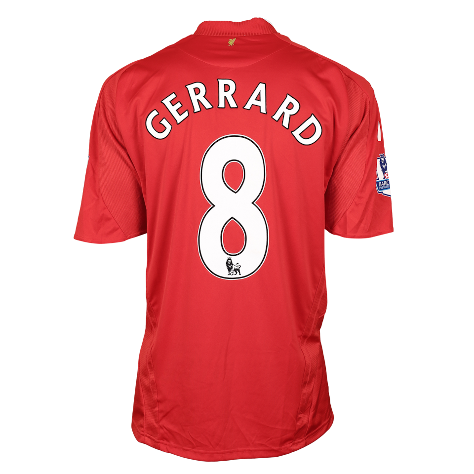 Camisola LIV 2008-09 Principal GERRARD #8