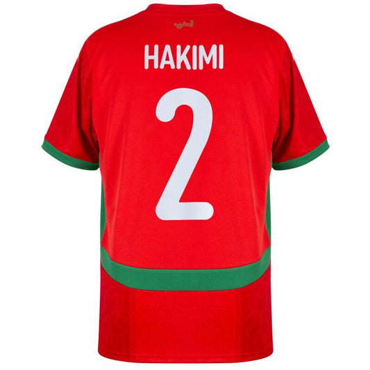 Camisola Marrocos 2024 Principal Versão Adepto HAKIMI #2