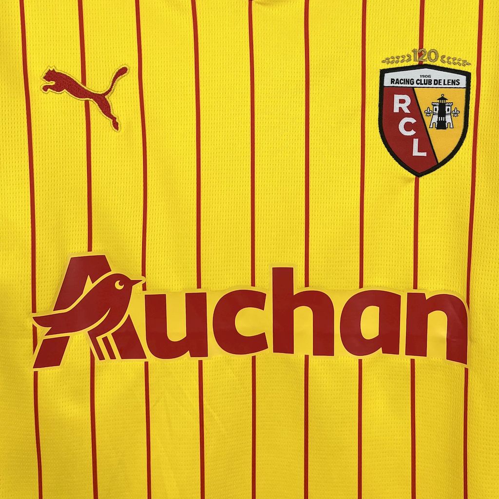 Camisola RC Lens 2025-26 Principal Versão Adepto