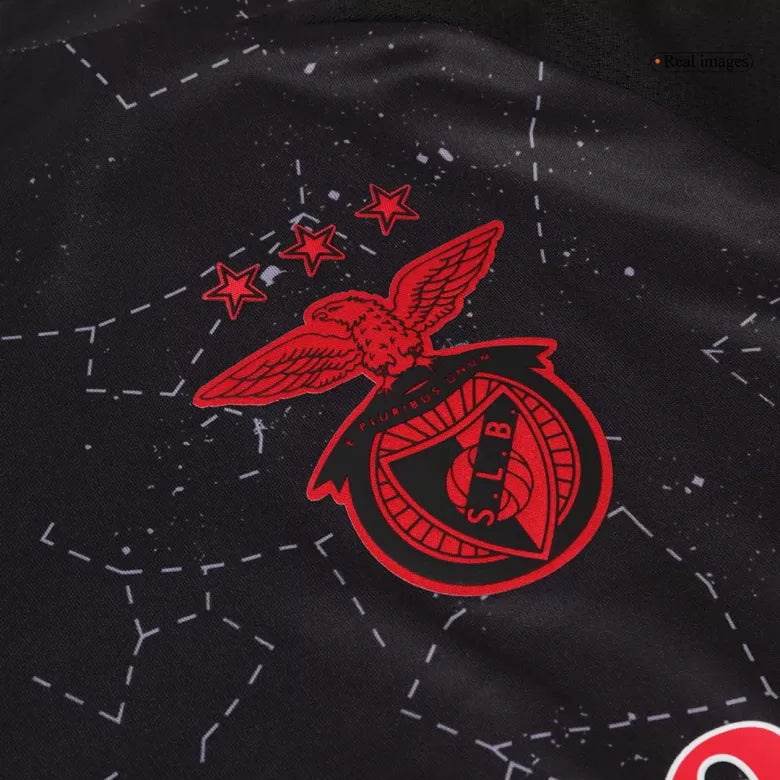 Camisola SLB 2024-25 Alternativa Preta Versão Adepto KOKCU #10