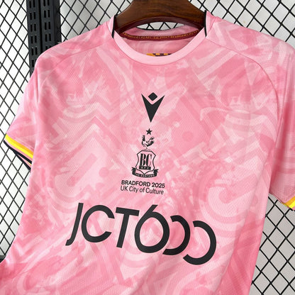 Camisola Bradford City AFC 2025-26 Principal Versão Adepto