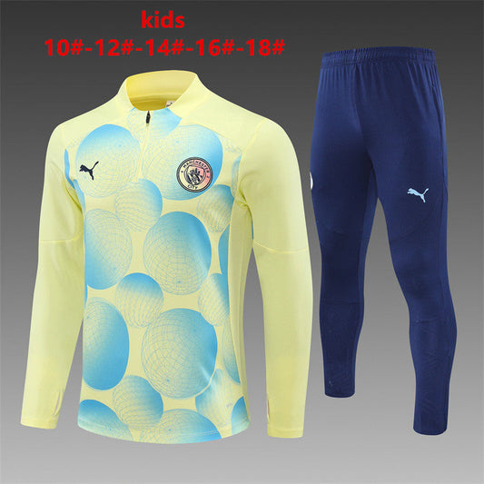 Fato Treino Criança MCI 2024-25 - Camisola com Fecho