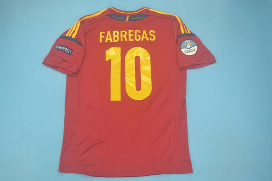 Camisola Espanha 2012 Principal FABREGAS #10