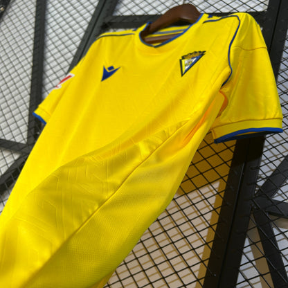 Camisola Cadiz CF 2025-26 Principal Versão Adepto