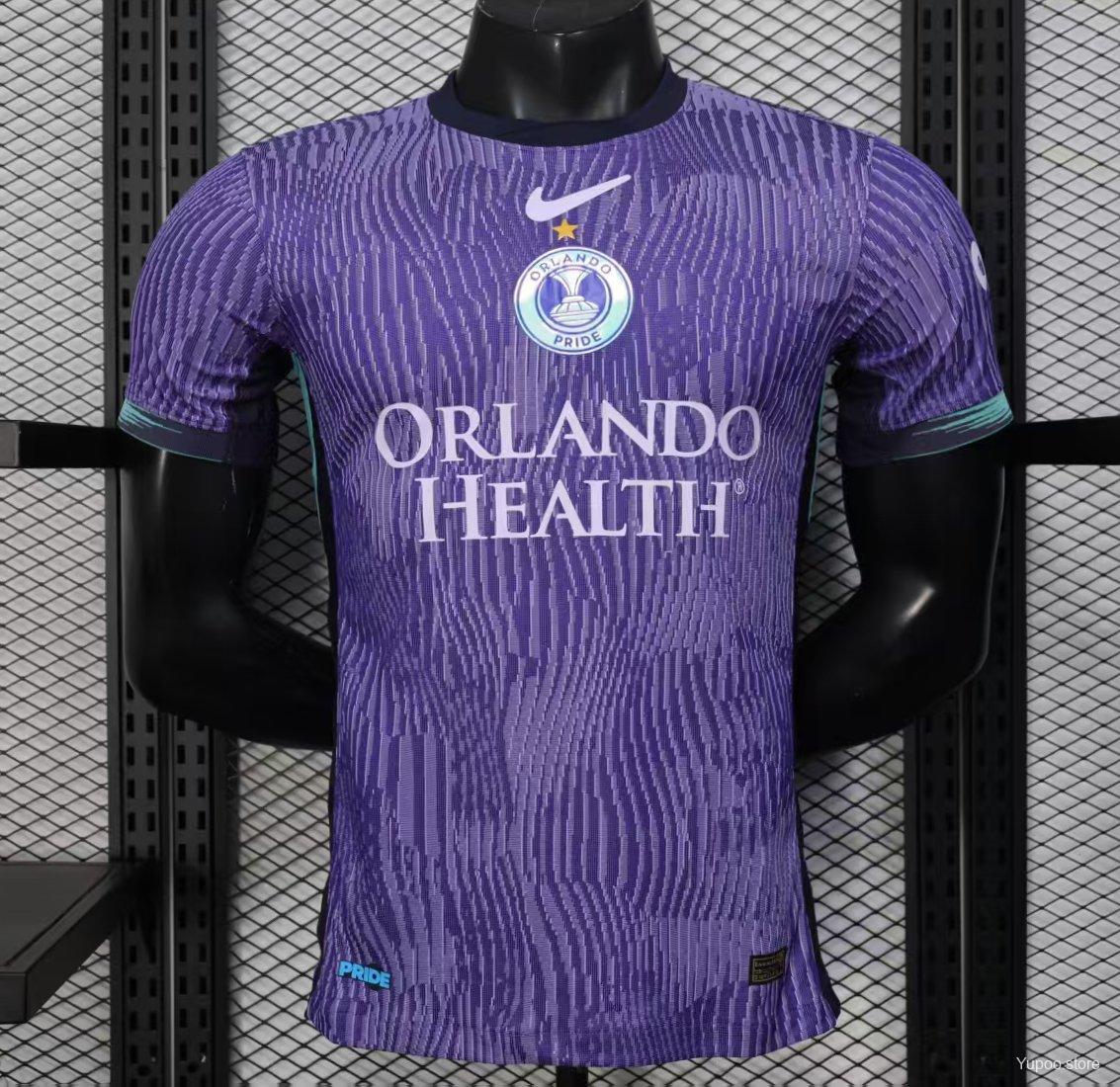 Camisola Orlando Pride 2025-26 Principal Versão Jogador