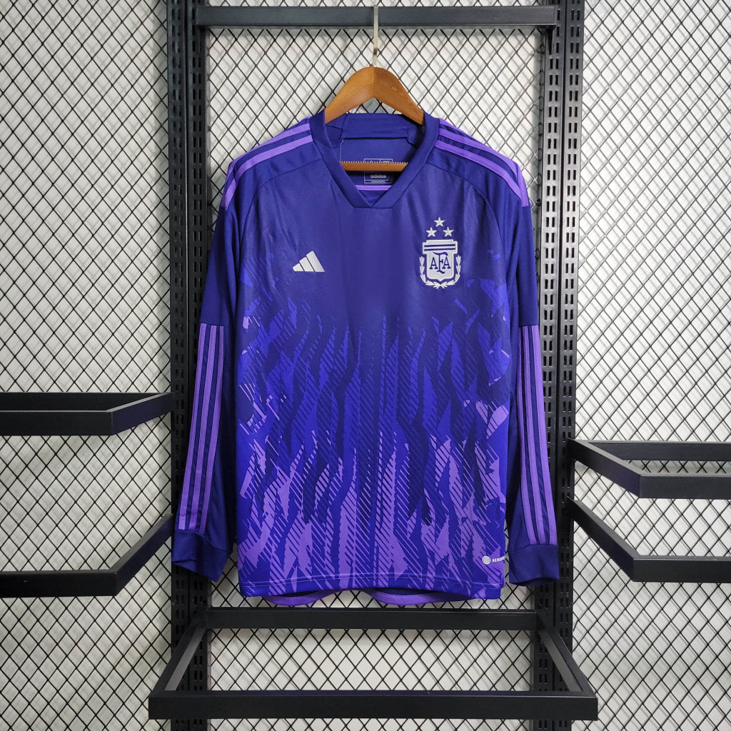 Camisola Manga Comprida Argentina 2022 Alternativa