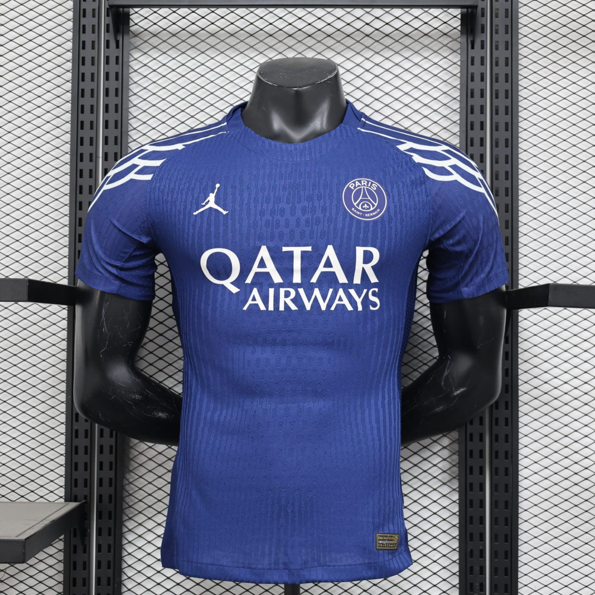 Camisola FC Paris Saint-Germain 2024-25 Alternativa Azul Versão Jogador