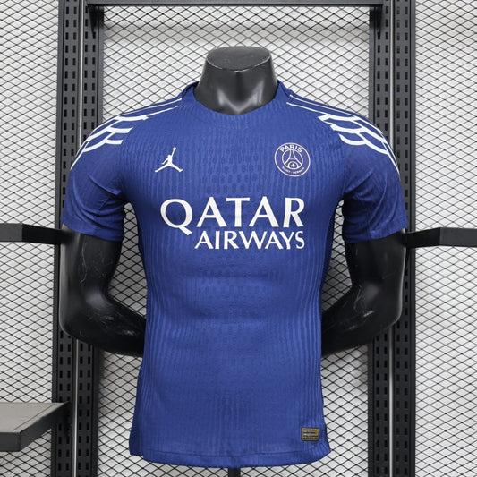 Camisola FC Paris Saint-Germain 2024-25 Alternativa Azul Versão Jogador