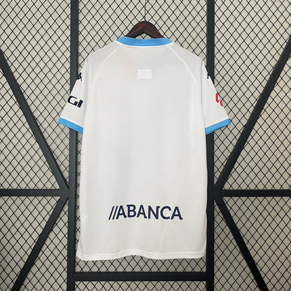 Camisola RC Deportivo de Corunha 2024-25 Alternativa Branca Versão Adepto