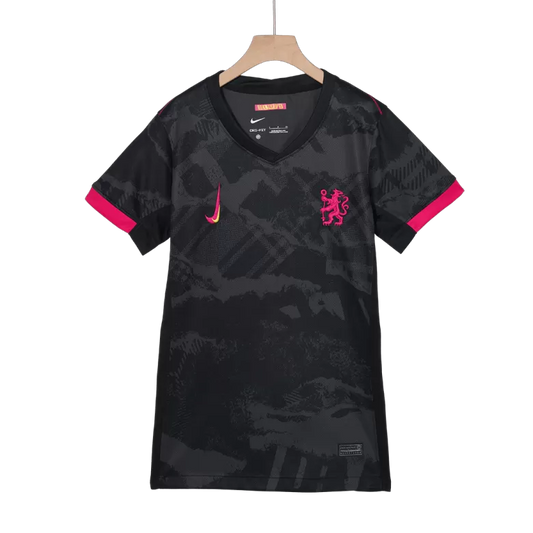 Camisola CHE 2024-25 Alternativa Preta Versão Mulher