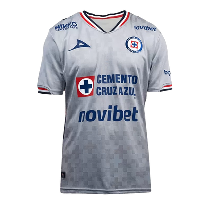 Camisola CD Cruz Azul 2025-26 Alternativa Cinzenta Versão Adepto
