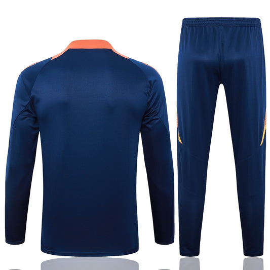 Fato de Treino M-United 2024-25 - Camisola com Fecho