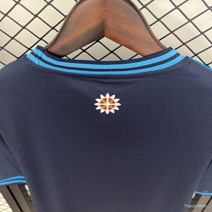 Camisola Athletic Club Bilbao 2025-26 Alternativa Azul Versão Adepto