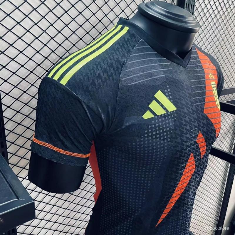 Camisola Argentina 2024 Guarda-Redes Versão Jogador