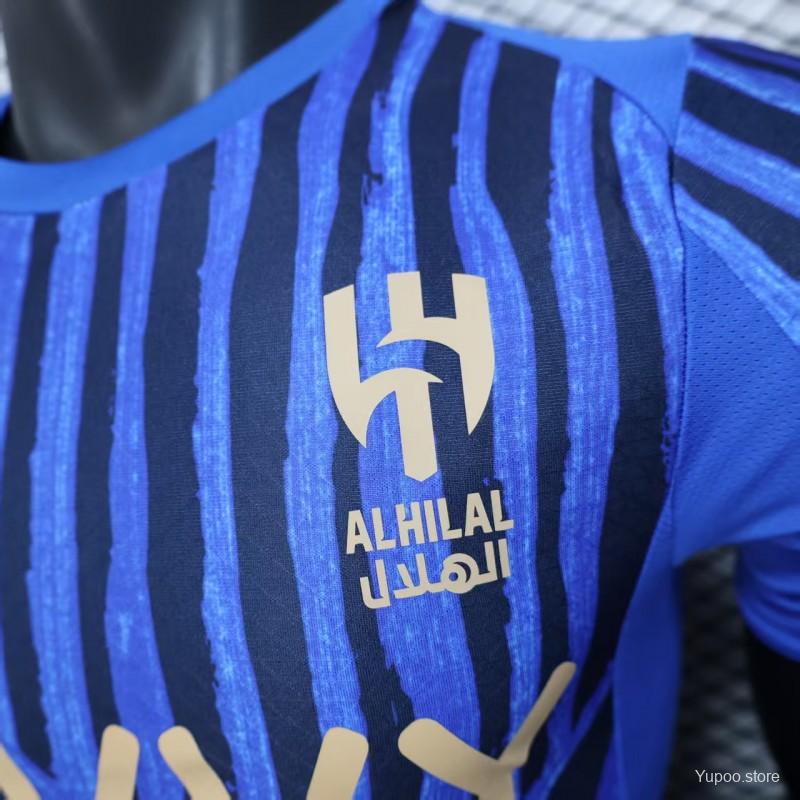 Camisola Al-Hilal SFC 2025-26 Principal CWC Versão Jogador