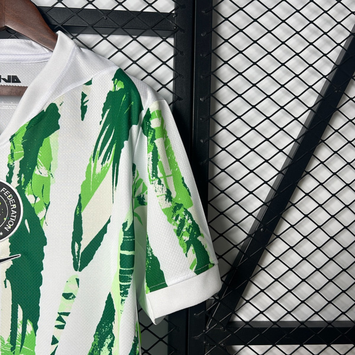 Camisola Nigeria 2025 Alternativa Branca Versão Adepto