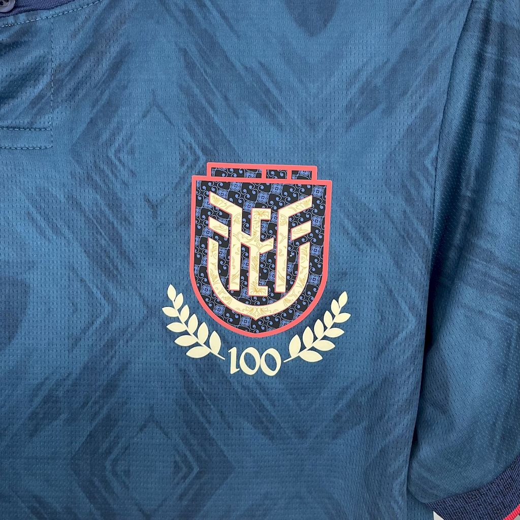 Camisola Equador 2025 Alternativa Azul Versão Adepto M. CAICEDO #23