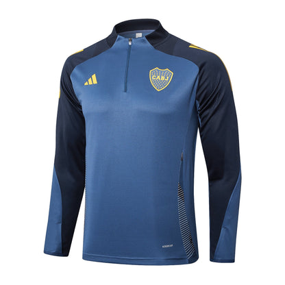 Fato de Treino CA Boca Juniors 2025-26 - Camisola com Fecho