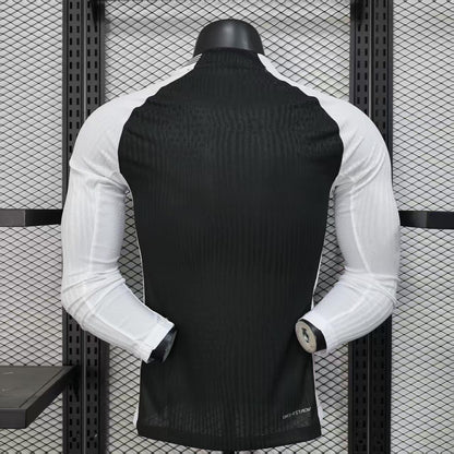 Camisola Manga Comprida SC Corinthians 2025-26 Alternativa Preta Versão Jogador