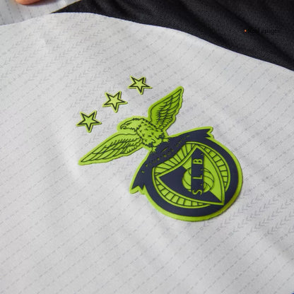 Camisola SLB 2024-25 Alternativa Cinzenta Versão Adepto (Entrega Imediata)
