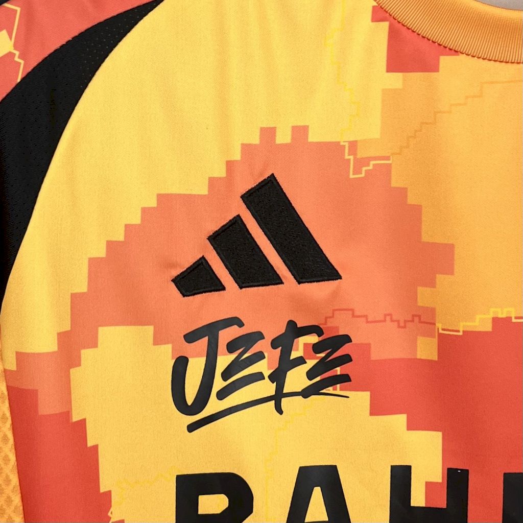 Camisola Paris FC 2025-26 Alternativa Amarela Versão Adepto