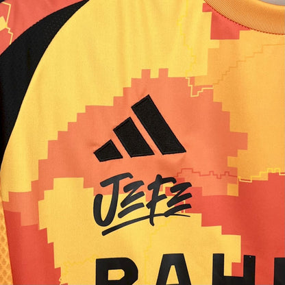 Camisola Paris FC 2025-26 Alternativa Amarela Versão Adepto