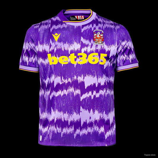 Camisola S-City 2025-26 Alternativa Purpura Versão Adepto