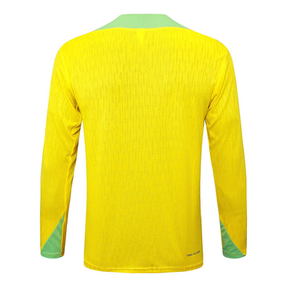Fato de Treino Brasil 2024 - Camisola com Fecho