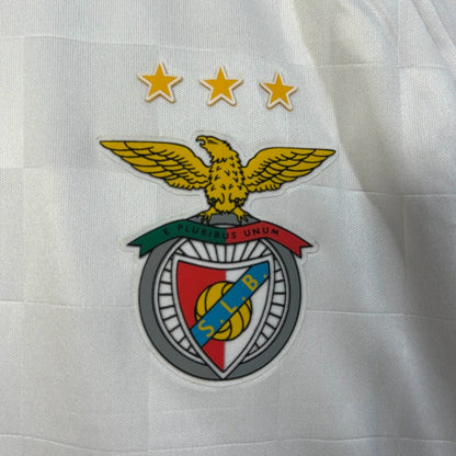 Kit Criança SLB 2025-26 Alternativo Branco (Entrega Imediata)