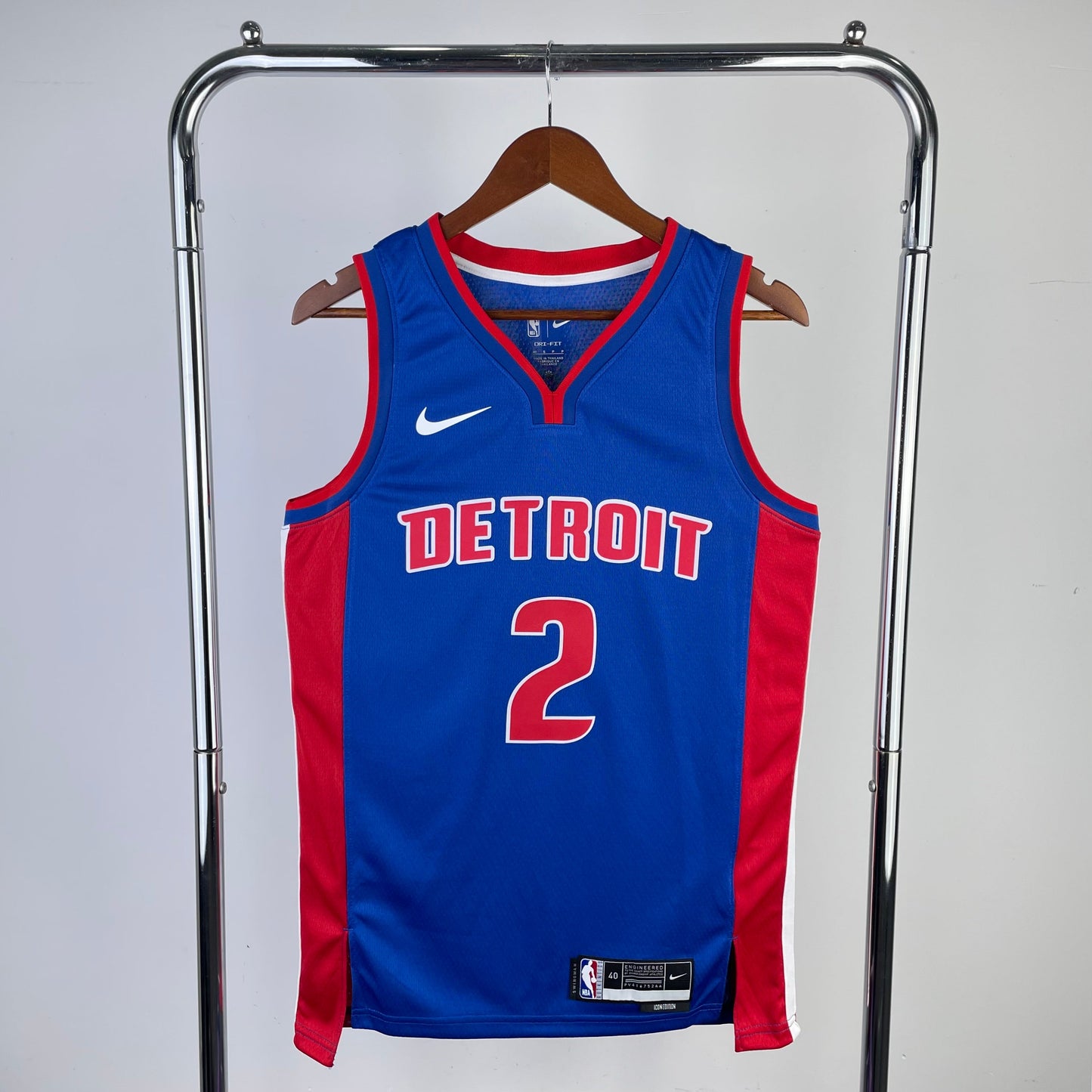 Camisola NBA 2023 Detroit Pistons