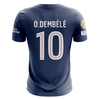 Camisola FC Paris Saint-Germain 2025-26 Principal CWC Versão Adepto O.DEMBÉLÉ #10