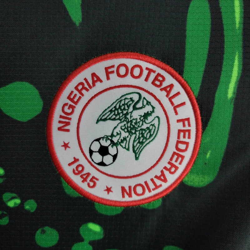 Camisola Nigeria 2024 Alternativa Verde Versão Adepto