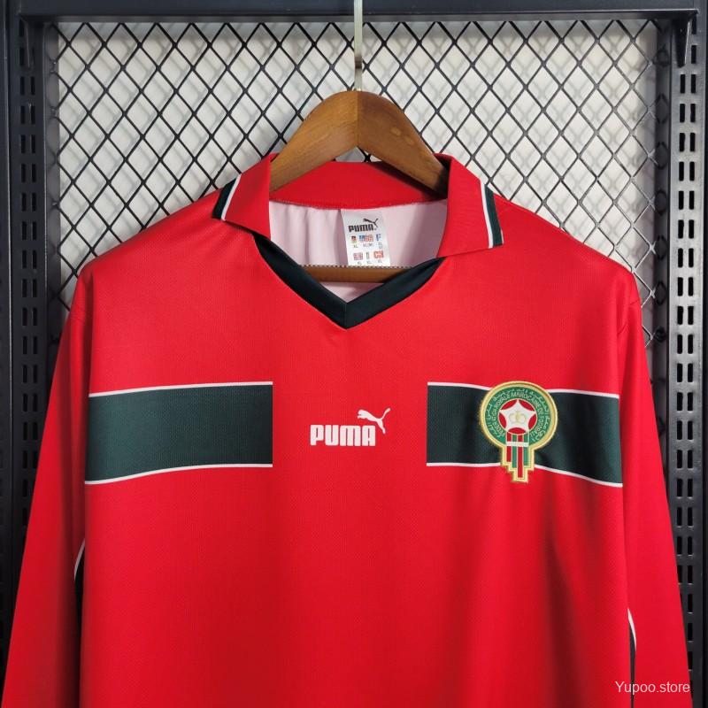 Camisola Manga Comprida Marrocos 1998 Alternativa