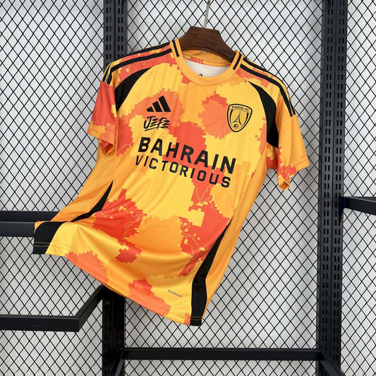 Camisola Paris FC 2025-26 Alternativa Amarela Versão Adepto