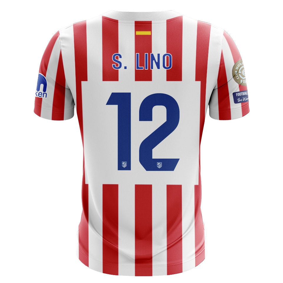 Camisola Atletico Madrid 2025-26 Principal CWC Versão Adepto S. LINO #12