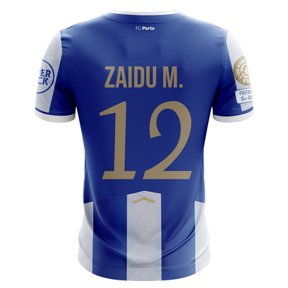 Camisola FCP 2025-26 Principal CWC Versão Adepto ZAIDU M. #12