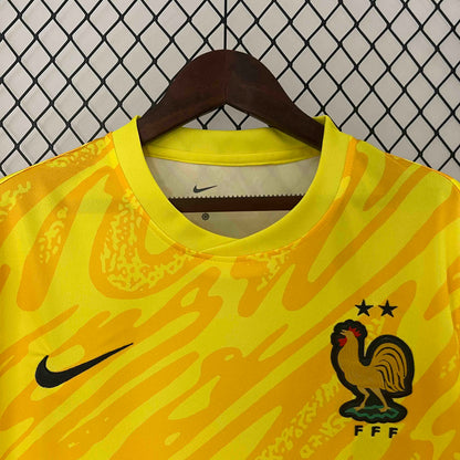 Camisola França 2024 Guarda-Redes Versão Adepto