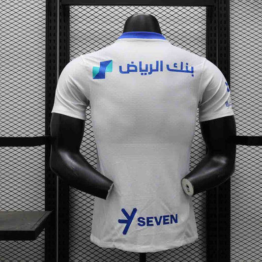 Camisola Al-Hilal SFC 2024-25 Alternativa Branca Versão Jogador