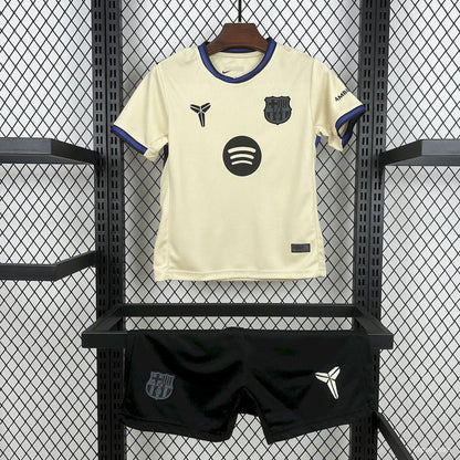 Kit Criança FC Barcelona 2025-26 Alternativo