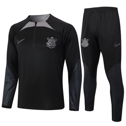 Fato de Treino SC Corinthians 2024-25 - Camisola com Fecho