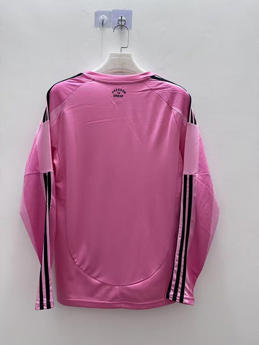 Camisola Manga Comprida Inter Miami CF 2025-26 Principal Versão Adepto