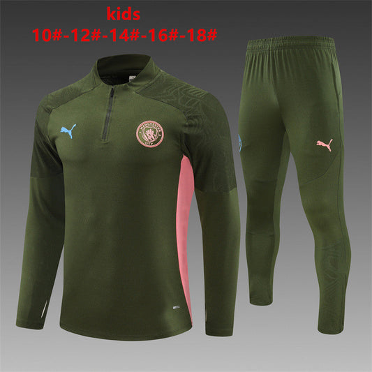 Fato Treino Criança MCI 2024-25 - Camisola com Fecho