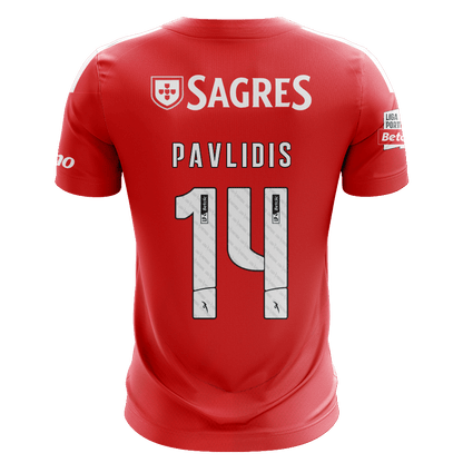 Camisola S.L.B. 2024-25 Principal Versão Adepto PAVLIDIS #14