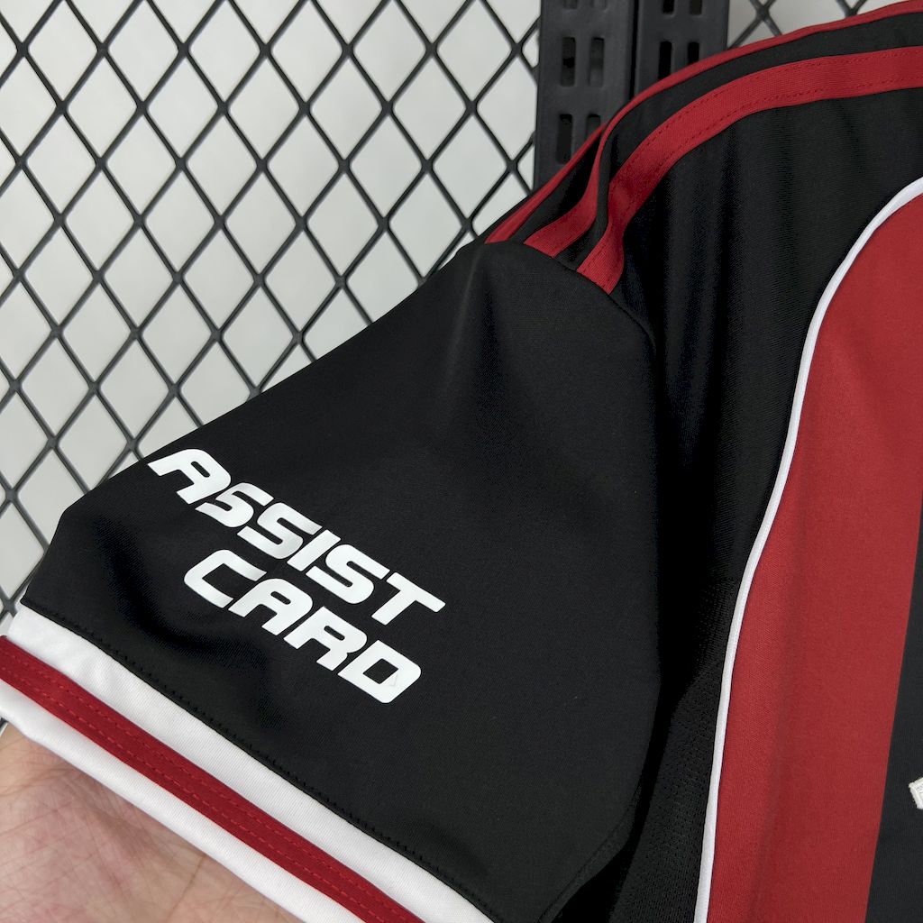 Camisola CA River Plate 2025-26 Alternativa Riscas Lisa Versão Adepto