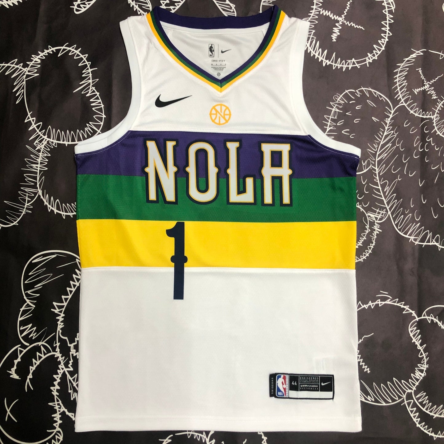 Camisola NBA 2018 New Orleans Pelicans