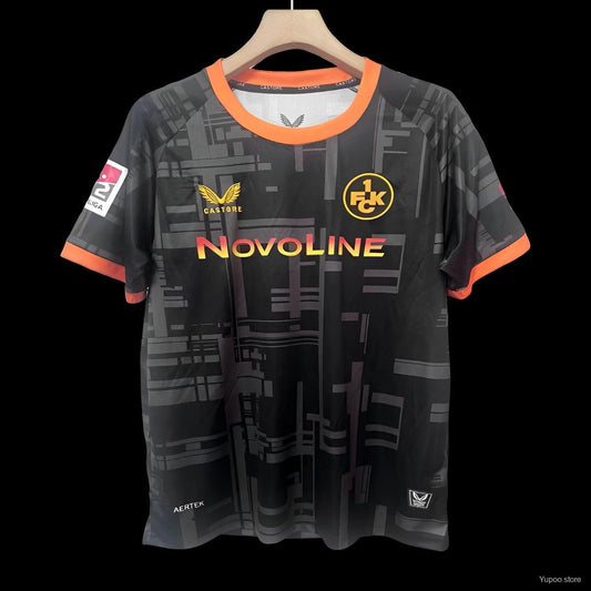 Camisola 1.FC Kaiserslautern 2025-26 Alternativa Preta Versão Adepto