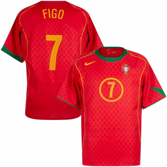 Camisola Portugal 2004 Principal FIGO #7