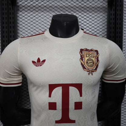Camisola FC Bayern Munique 2024-25 Edição 125º Aniversario Versão Jogador