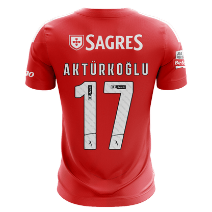 Camisola S.L.B. 2024-25 Principal Versão Adepto AKTURKOGLU #17