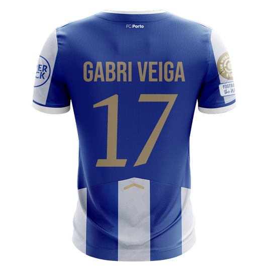 Camisola FCP 2025-26 Principal CWC Versão Adepto GABRI VEIGA #17
